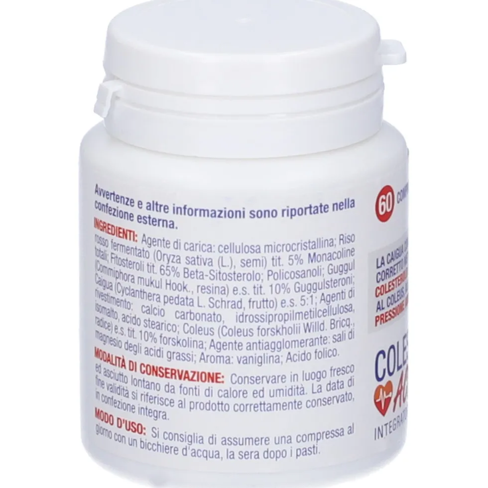 Linea Act Colesterol Act Plus Forte - Integratore alimentare per il colesterolo, 60 compresse