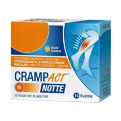 Linea Act Crampact Notte Integratore Funzione Muscolare, 14 Bustine