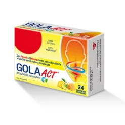 Linea Act Gola Act Integratore Alimentare Gusto Miele E Limone 24 Compresse