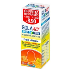 Linea ACT Gola Act Spray Forte ad azione Emolliente e Lenitiva, 20ml