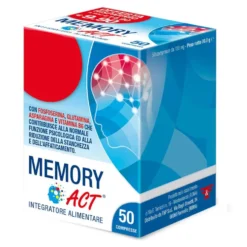 Linea Act Memory Act - Integratore alimentare per la memoria e la concentrazione, 50 compresse