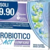 Linea Act Probiotico Act Gonfiore - Integratore per il gonfiore e i gas intestinali, 10 bustine