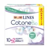 Lines Cotone Bio - Assorbenti Ultra Giorno con Ali, 12 assorbenti in eco pack
