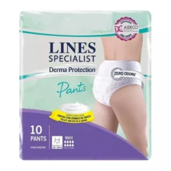 Lines Specialist - Derma Protection Pants Maxi Mutandina Taglia M, 10 pants