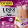Lines Specialist Pants Discreet Mutandine assorbenti per l'incontinenza, 8 pants