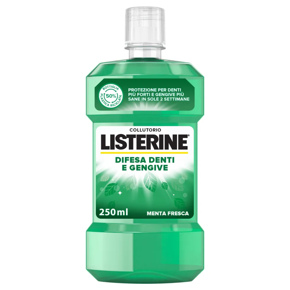 Listerine Difesa Denti e Gengive Collutorio, 250ml