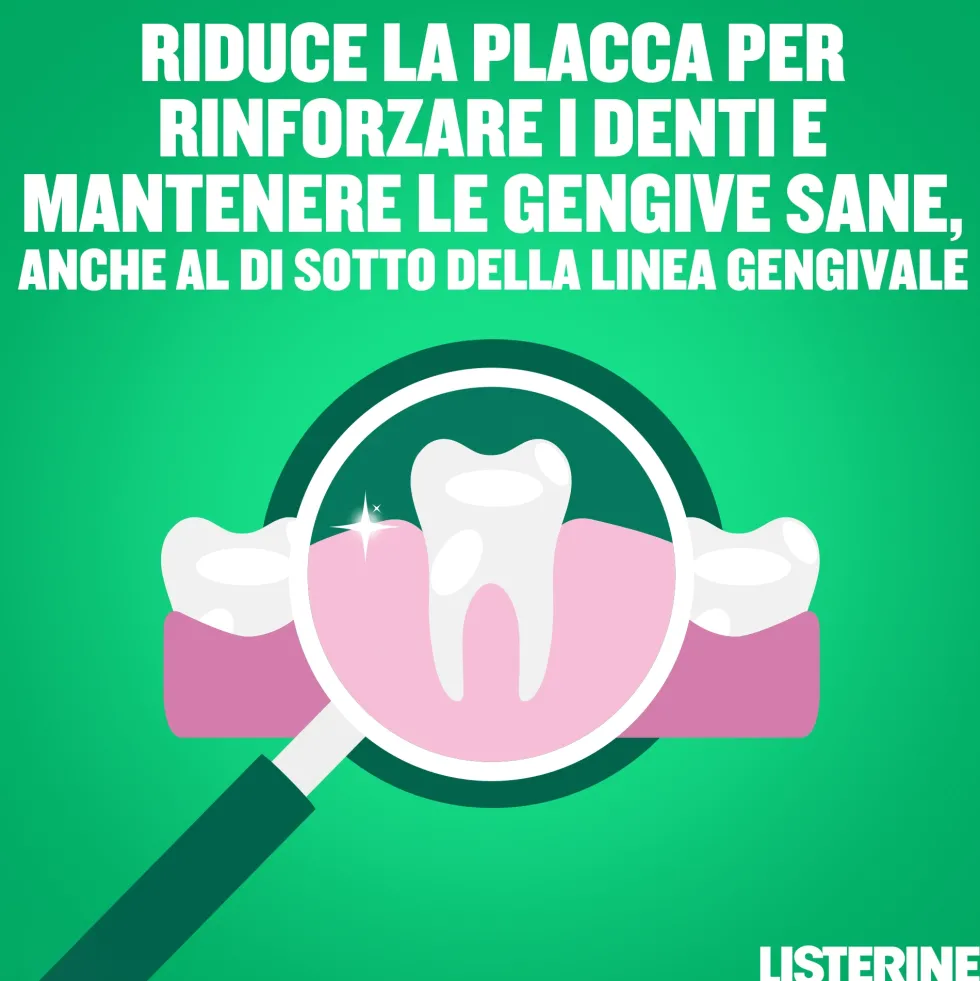 Listerine Difesa Denti e Gengive Collutorio, 250ml