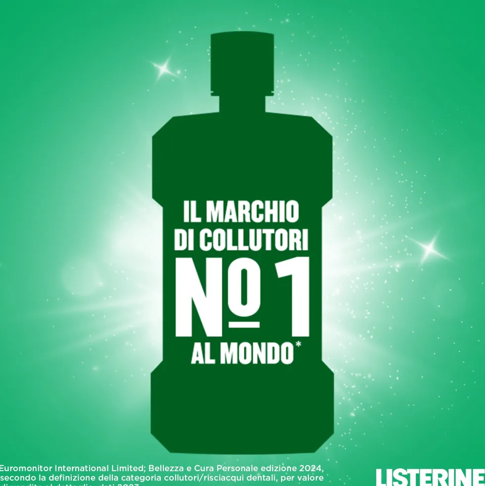 Listerine Difesa Denti e Gengive Collutorio, 250ml