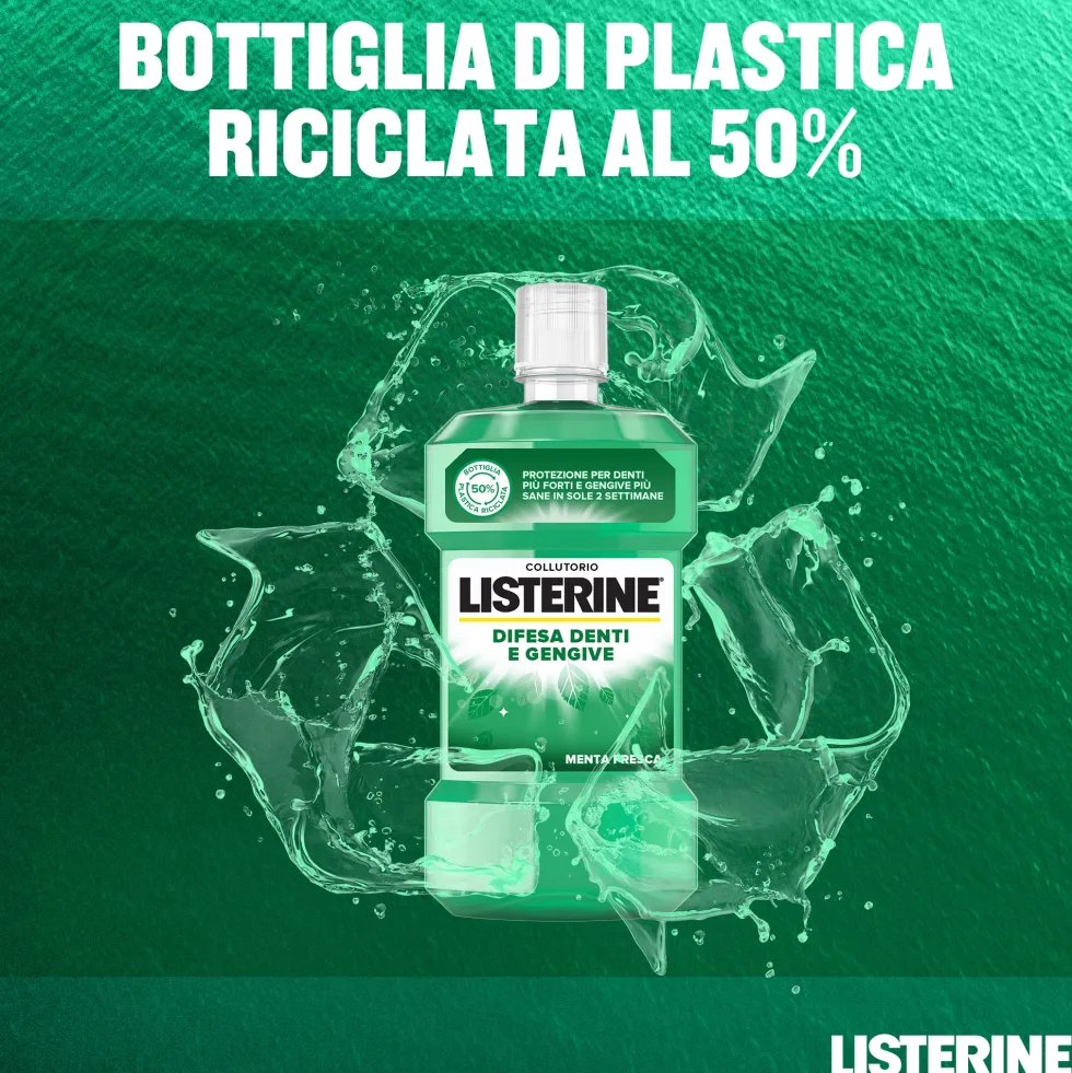 Listerine Difesa Denti e Gengive Collutorio, 250ml