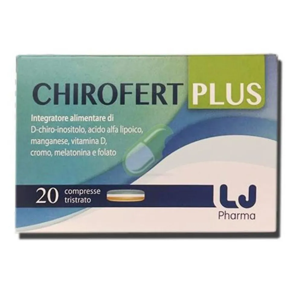 Lj Pharma Chirofert Plus Integratore Alimentare, 20 Compresse