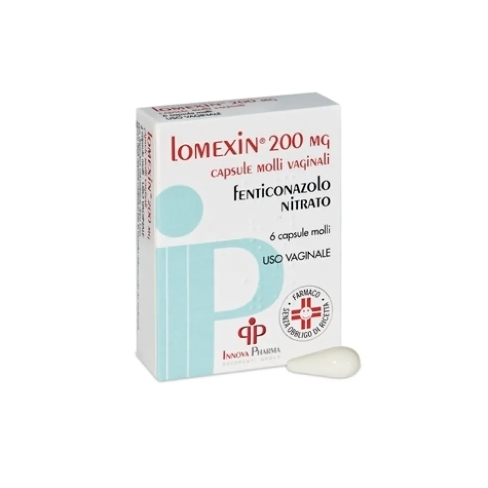 Lomexin 200 Mg Capsule Molli Vaginali 6 Capsule
