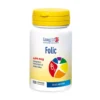 LongLife Folic - Integratore di acido folico per la gravidanza e contro la stanchezza, 100 compresse