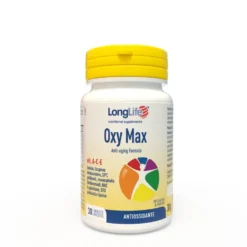 LongLife Oxy Max - Integratore antiossidante per la protezione cellulare, 30 tavolette