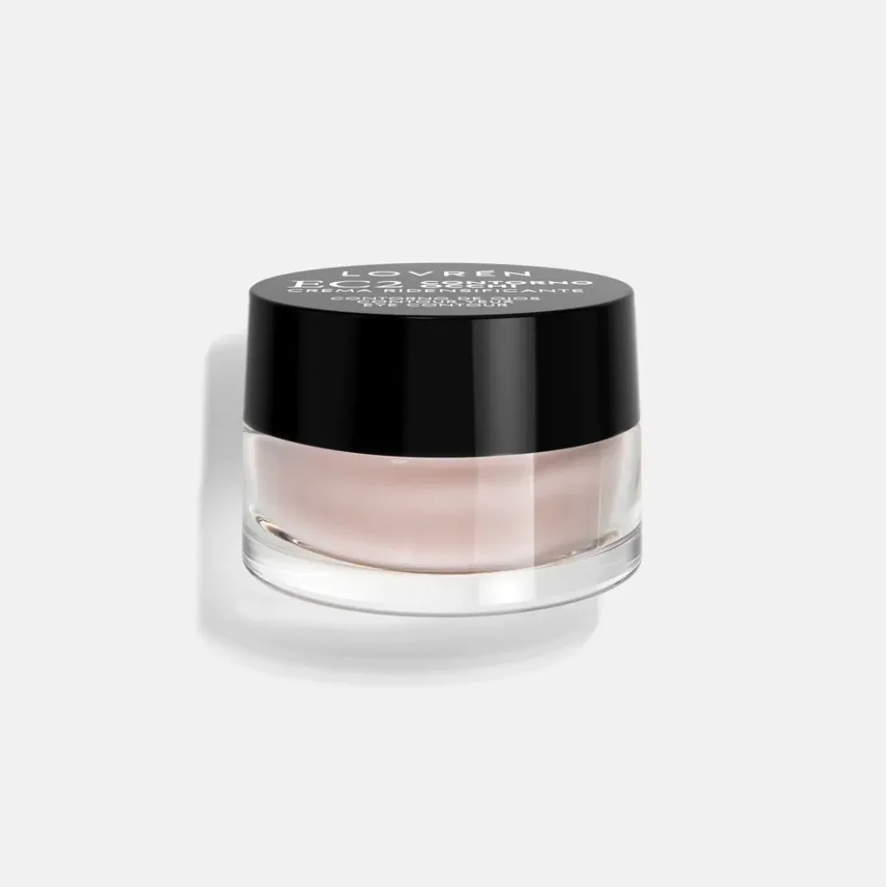 Lovrén EC2 - Crema ridensificante per il contorno occhi contro borse e occhiaie, 15 ml