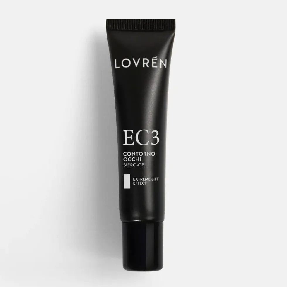 Lovrén Ec3 - Siero-gel per il contorno occhi contro le occhiaie e i gonfiori, tubetto da 15 ml