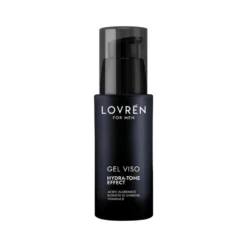 Lovrèn For Men Hydra-Tone - Gel viso idratante e lenitivo per la pelle sensibile, 30 ml