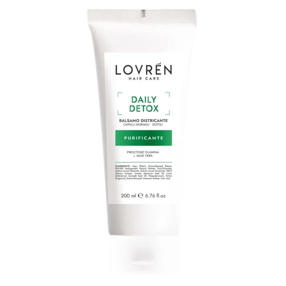 Lovrén Hair Care - Daily Detox Balsamo Purificante, 200ml