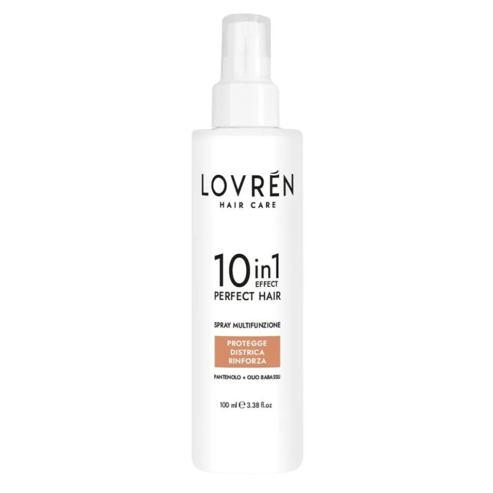 Lovrén Hair Care - 10 in 1 Perfect Hair Spray Multifunzione Capelli, 100ml