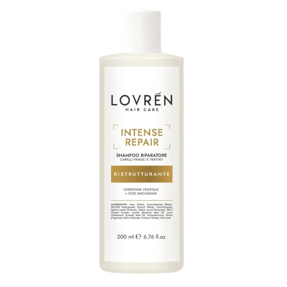 Lovrén Hair Care - Intense Repair Shampoo Rinforzante, 200ml