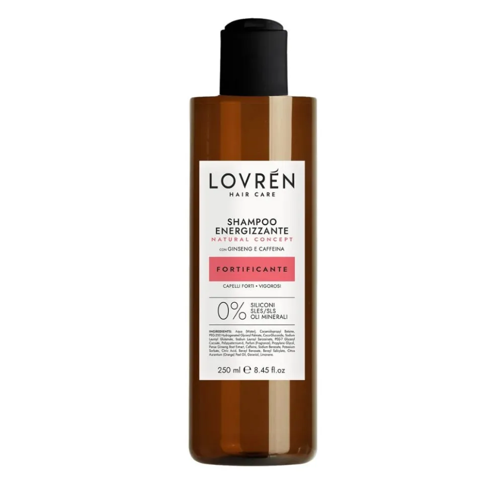 Lovrén Hair Care - Shampoo Energizzante Fortificante Natural Concept, 250ml
