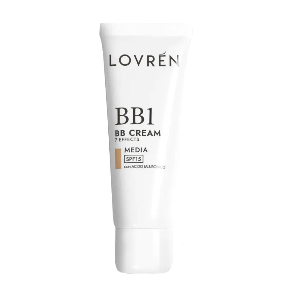 Lovrén Make Up - BB Cream 7 Effects BB1 Tonalità Media, 25ml