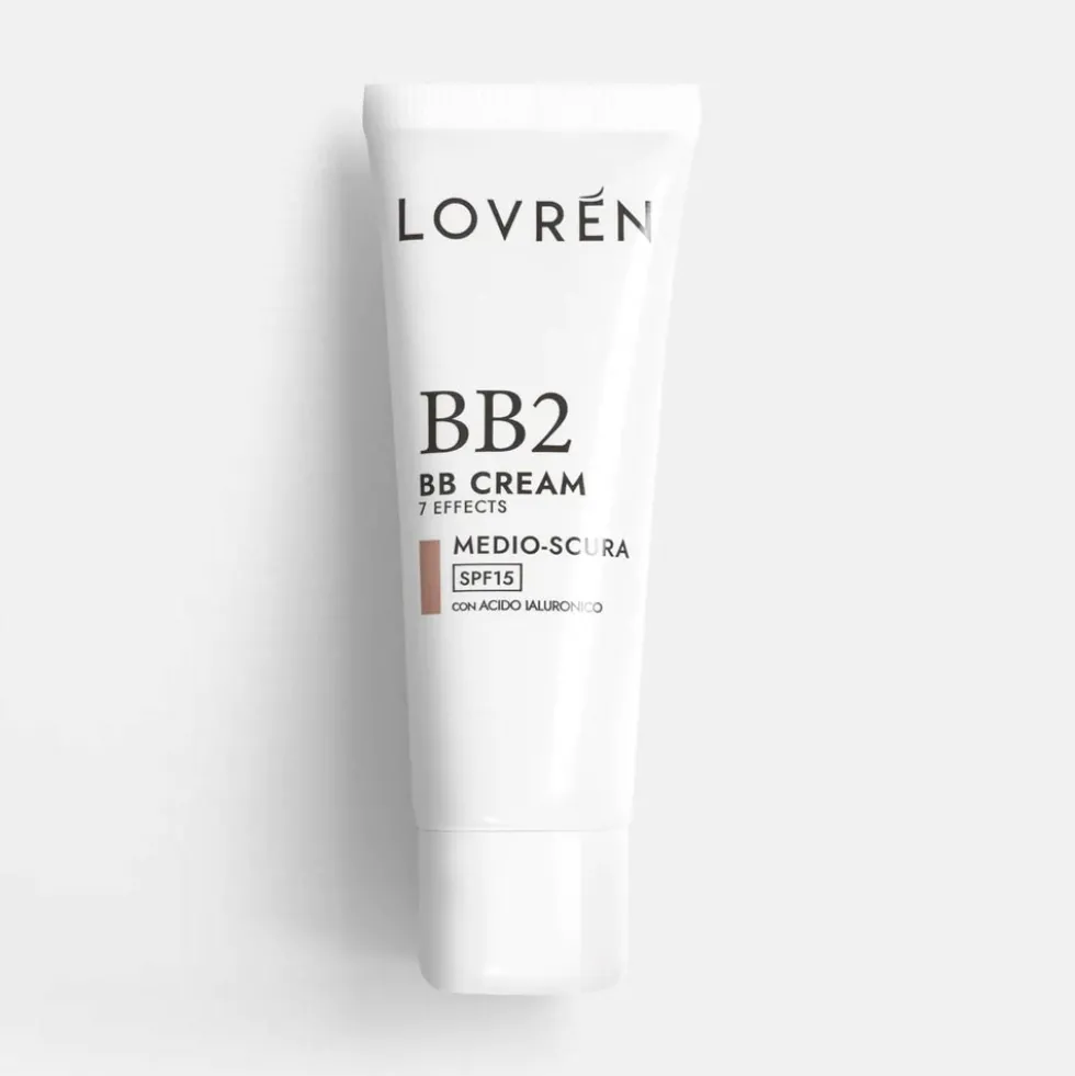 Lovrén Make Up - BB Cream 7 Effects BB2 Tonalità Medio Scura, 25ml