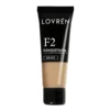 Lovrén Make Up - F2 Fondotinta con Acido Ialuronico Beige, 25ml