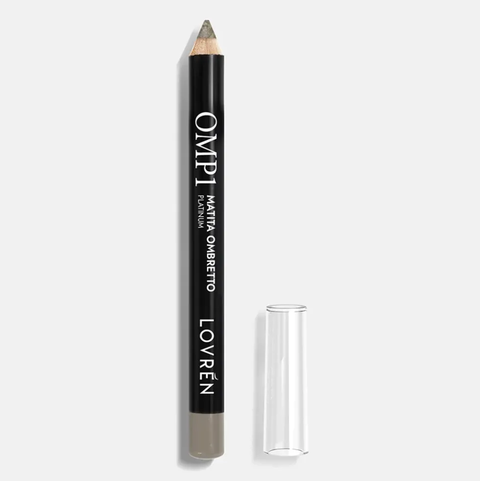 Lovrén Make Up - OMP1 Matita Ombretto Colore Platinum, 1 Pezzo