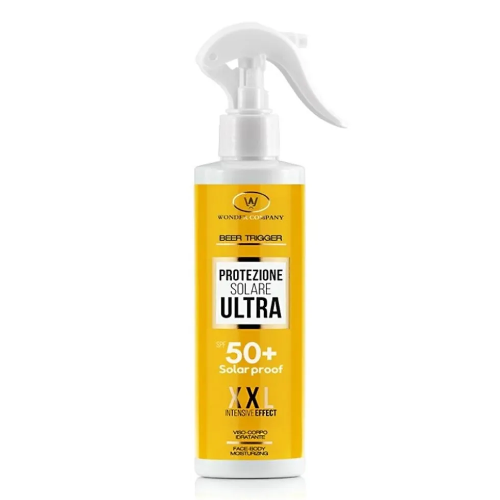 LR Wonder Beer - Trigger Spray SPF50+ Protezione Solare Ultra, 150ml