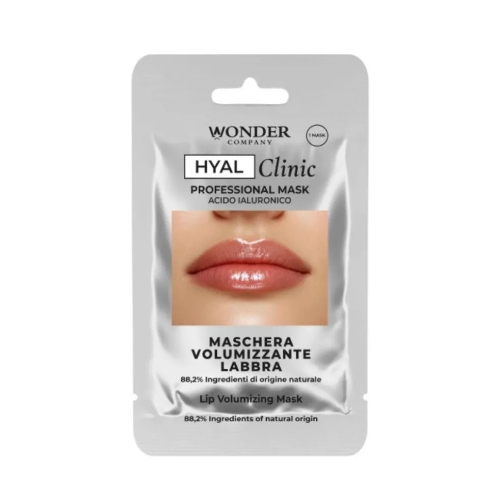 LR Wonder Hyal Clinic Maschera Volumizzante Labbra, 1 maschera