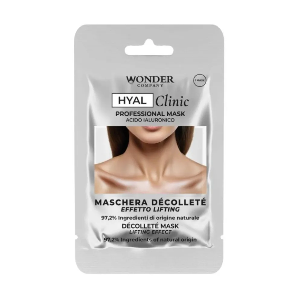 LR Wonder Hyal Clinic Maschera Dècolletè effetto Lifting, 1 maschera