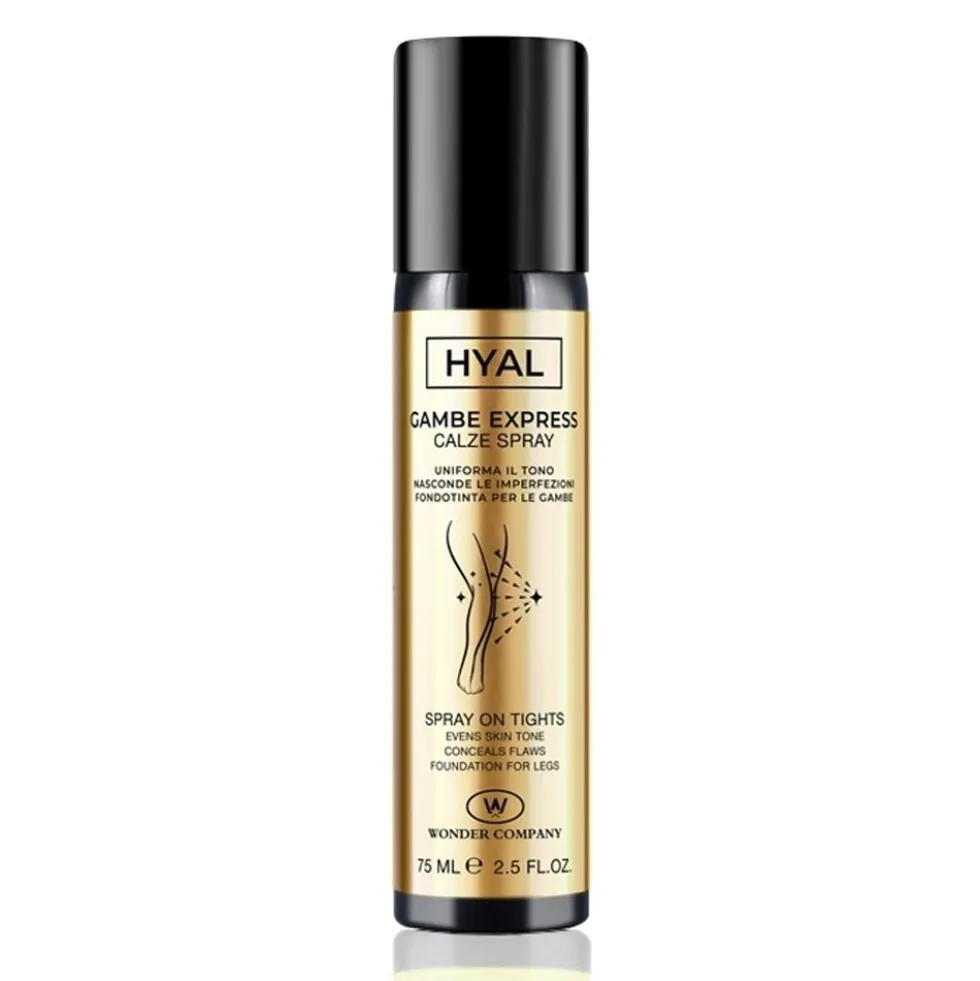 LR Wonder Hyal Gambe Express - Spray abbronzante per nascondere le imperfezioni, 75 ml