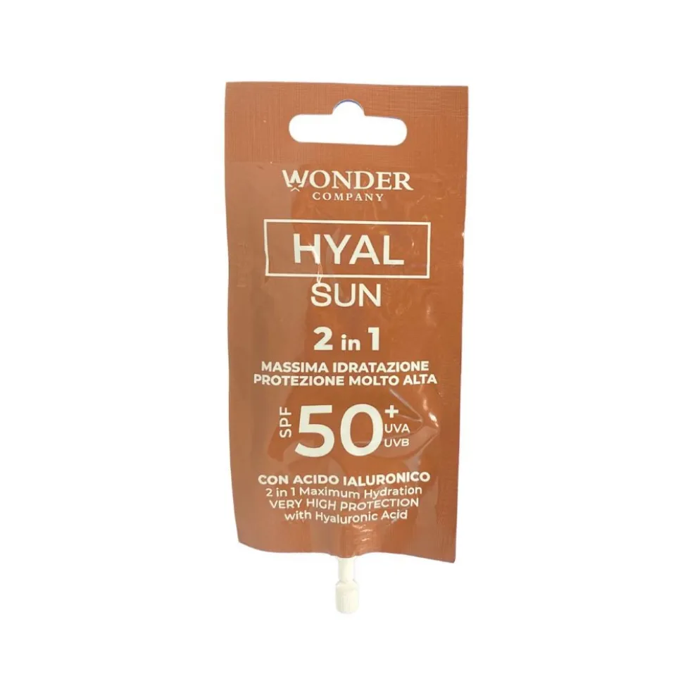 LR Wonder Hyal Sun - 2 in 1 Solare SPF50 Protezione Molto Alta, 15ml
