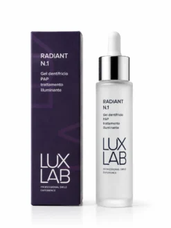 LuxLab Radiant N.1 - Gel dentifricio sbiancante per la luminosità dentale, 30 ml