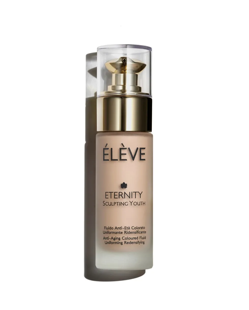 Élève Eternity Sculpting Youth - Fluido anti età colorato uniformante e ridensificante per il viso Light 01, 30 ml