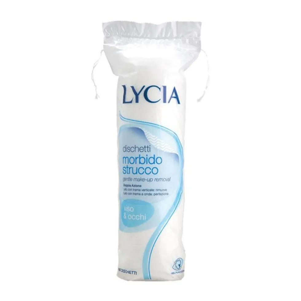 Lycia Morbido Strucco Dischetti Di Cotone Struccanti Viso E Occhi 80 Pezzi
