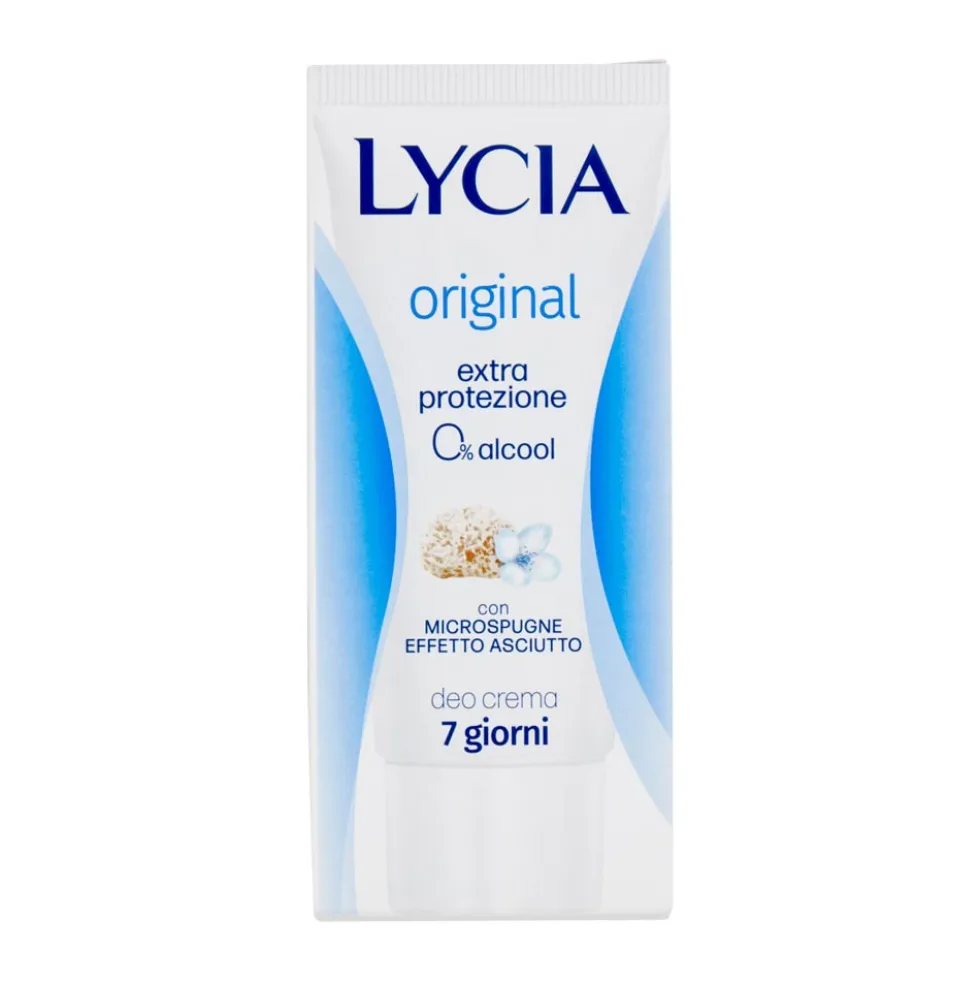 Lycia Original - Deodorante Crema 7 giorni, 30ml