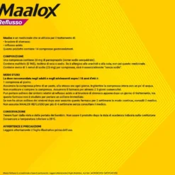 Maalox Reflusso 20mg Pantoprazolo, 14 Compresse Gastroresistenti