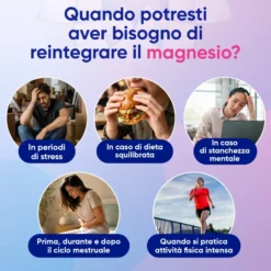 Mag Ricarica Integratore Stanchezza Fisica e Mentale, 24 Bustine