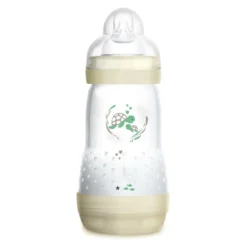 MAM Biberon Easy Start Anti Colic Capacità 260ml Deep Sea Neutro, 1 Pezzo