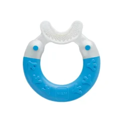 MAM Bite & Brush Dentaruolo per la Pulizia dei Denti Vari Colori, 1 Pezzo