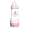 MAM Easy Start Deep Sea Biberon Anti Colic Capacità 320ml Rosa, 1 Pezzo