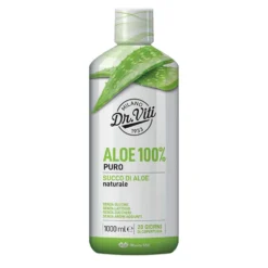 Marco Viti Aloe 100% Puro - Integratore alimentare ad azione depurativa e lenitiva, 1 litro