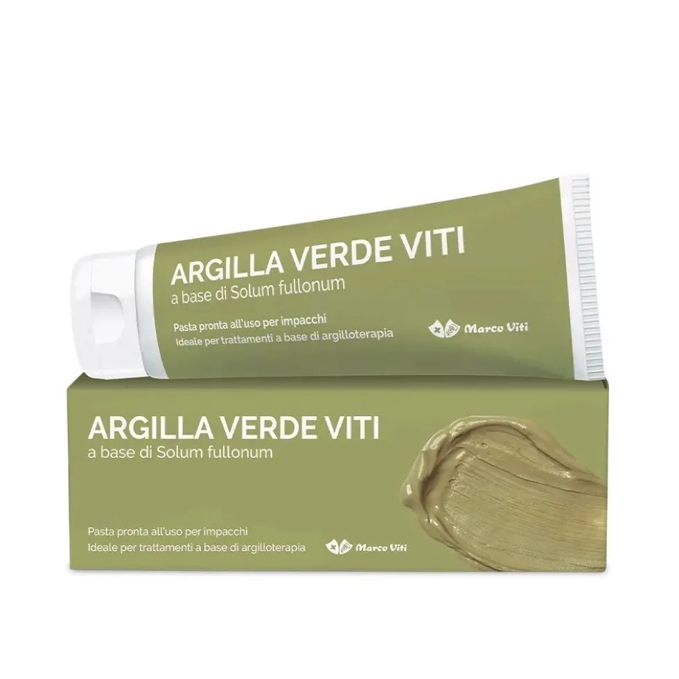 Marco Viti Argilla Verde - Pasta pronta per impacchi lenitivi e antinfiammatori, 250 ml