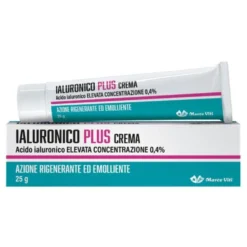 Marco Viti Ialuronico Plus - Crema idratante e rigenerante per la pelle secca e sensibile, 25 g