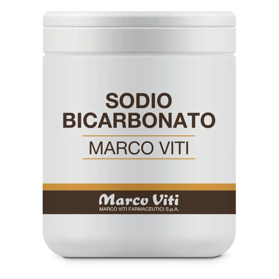 Marco Viti Sodio Bicarbonato - Polvere antiacida per il bruciore di stomaco, barattolo da 100 g