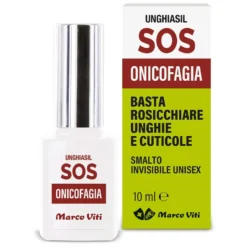 Marco Viti Unghiasil SOS Onicofagia - Smalto invisibile per non rosicchiare le unghie, 10 ml