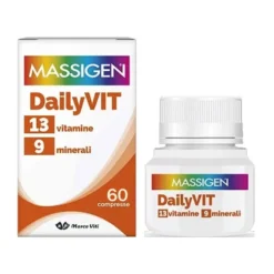 Massigen Dailyvit+ - Integratore multivitaminico per il fabbisogno nutrizionale, 60 compresse