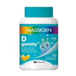 Massigen D Gummy Integratore Funzione Muscolare, 60 Caramelle