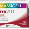 Massigen FerroVITI Integratore di Ferro Vitamina C e Vitamine B2 B6 B12, 30 Bustine